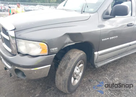 2003 Dodge Ram 2500 Slt/Laramie/St из США, поврежденный, VIN 3D7KA28D23G715263